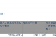 商汤-W(00020.HK)获执行董事徐冰增持1000万股