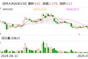 沧州大化：2024年上半年净利同比预降74.44%-76.91%
