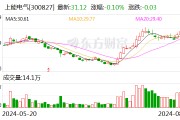 上能电气：8月9日回购股份965537股