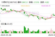 宁德时代现2笔大宗交易 总成交金额693.03万元